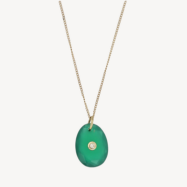 Collier Orso n°1 Green Onyx