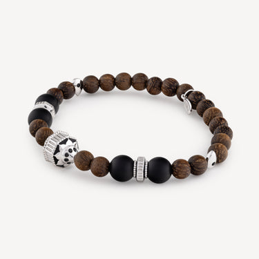 Jaya Wood Spinel Bracelet Silver