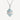 Collier Naos Argent Turquoises