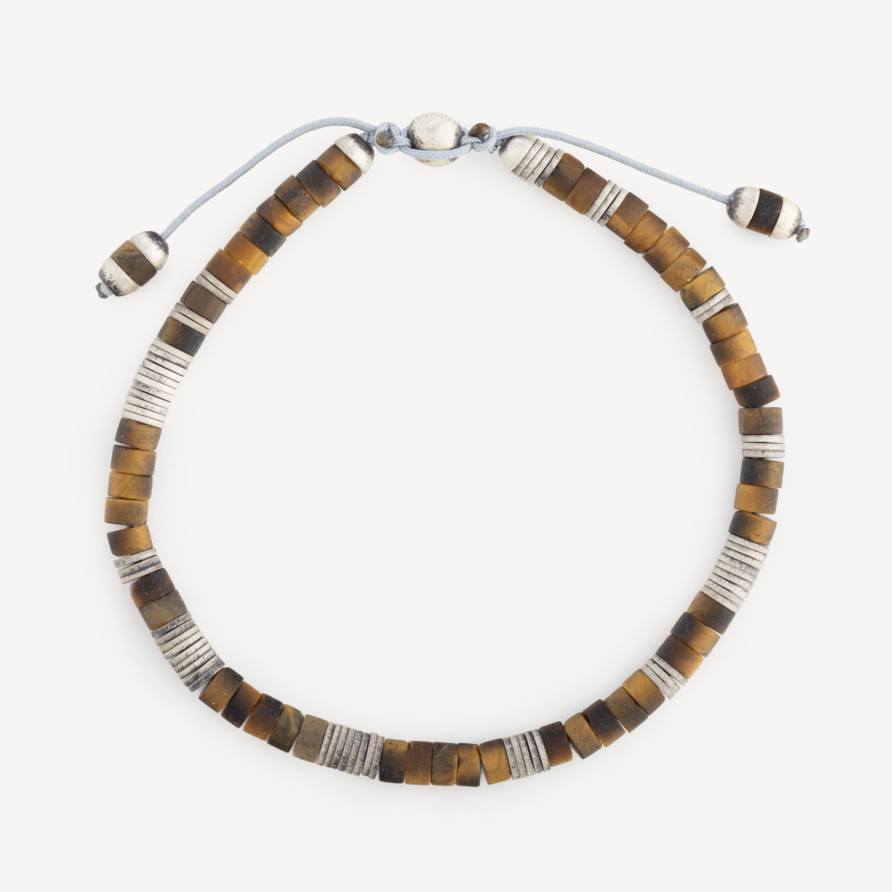 Bracelet Lazuli Tiger Eye Argent