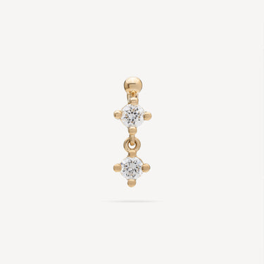 Boucle D'Oreille Diamants Or Soho