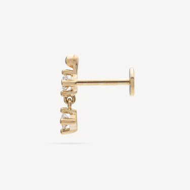 Soho Gold Diamond Earring