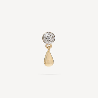 Noe Gold Diamond Earring