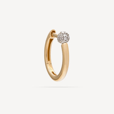 Chai Gold Diamonds Hoop