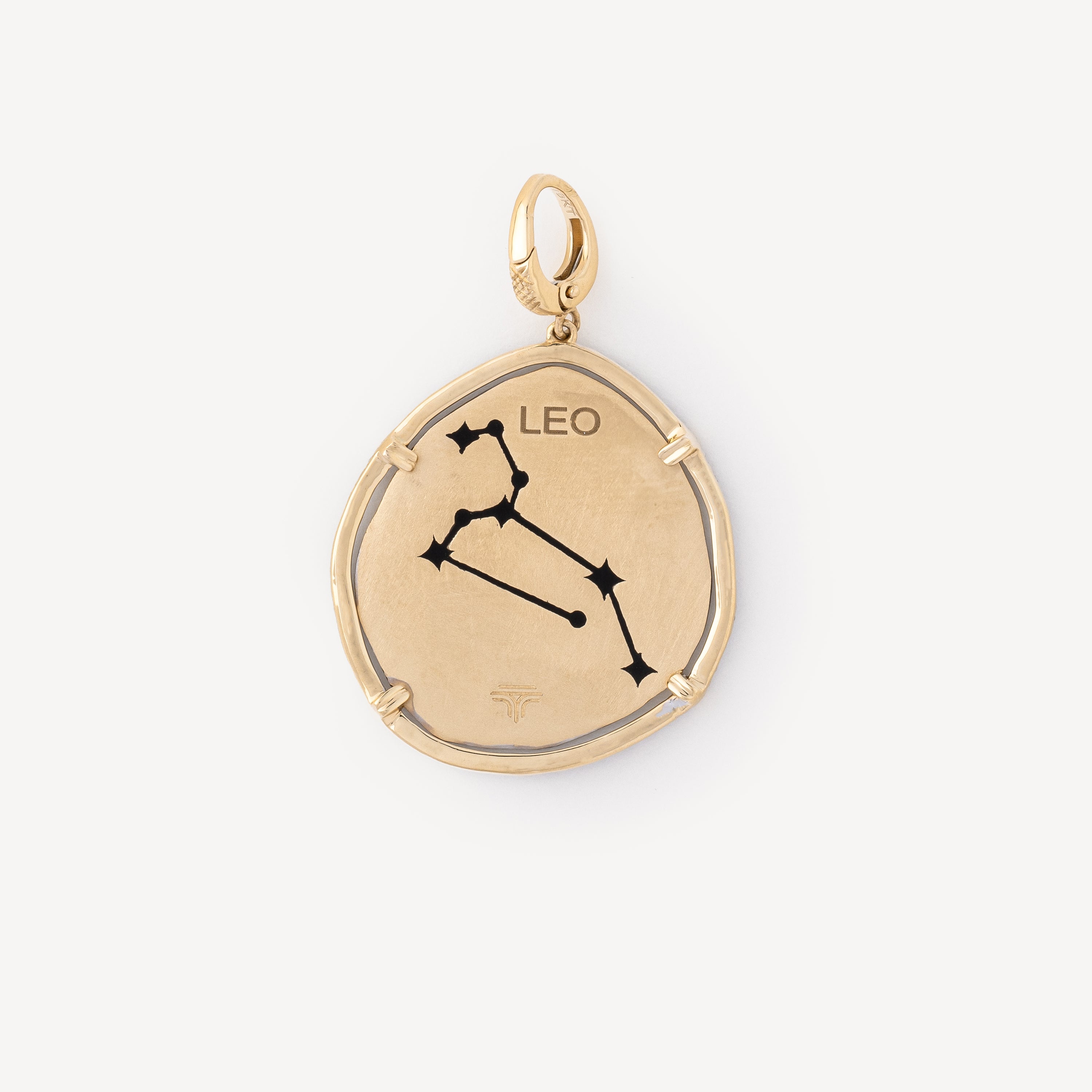 Pendentif Constellation Leo Diamants