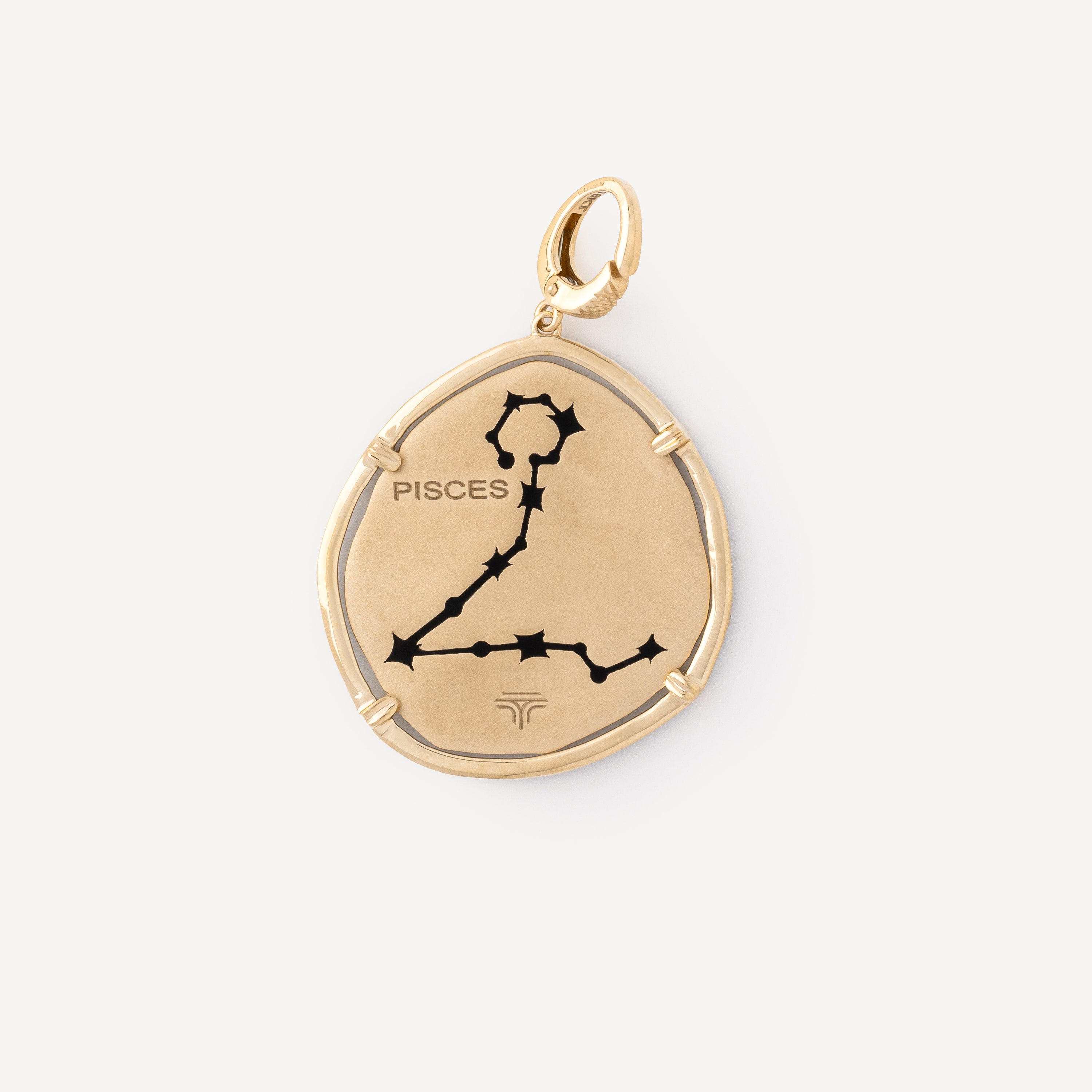 Pendentif Constellation Pisces Diamants