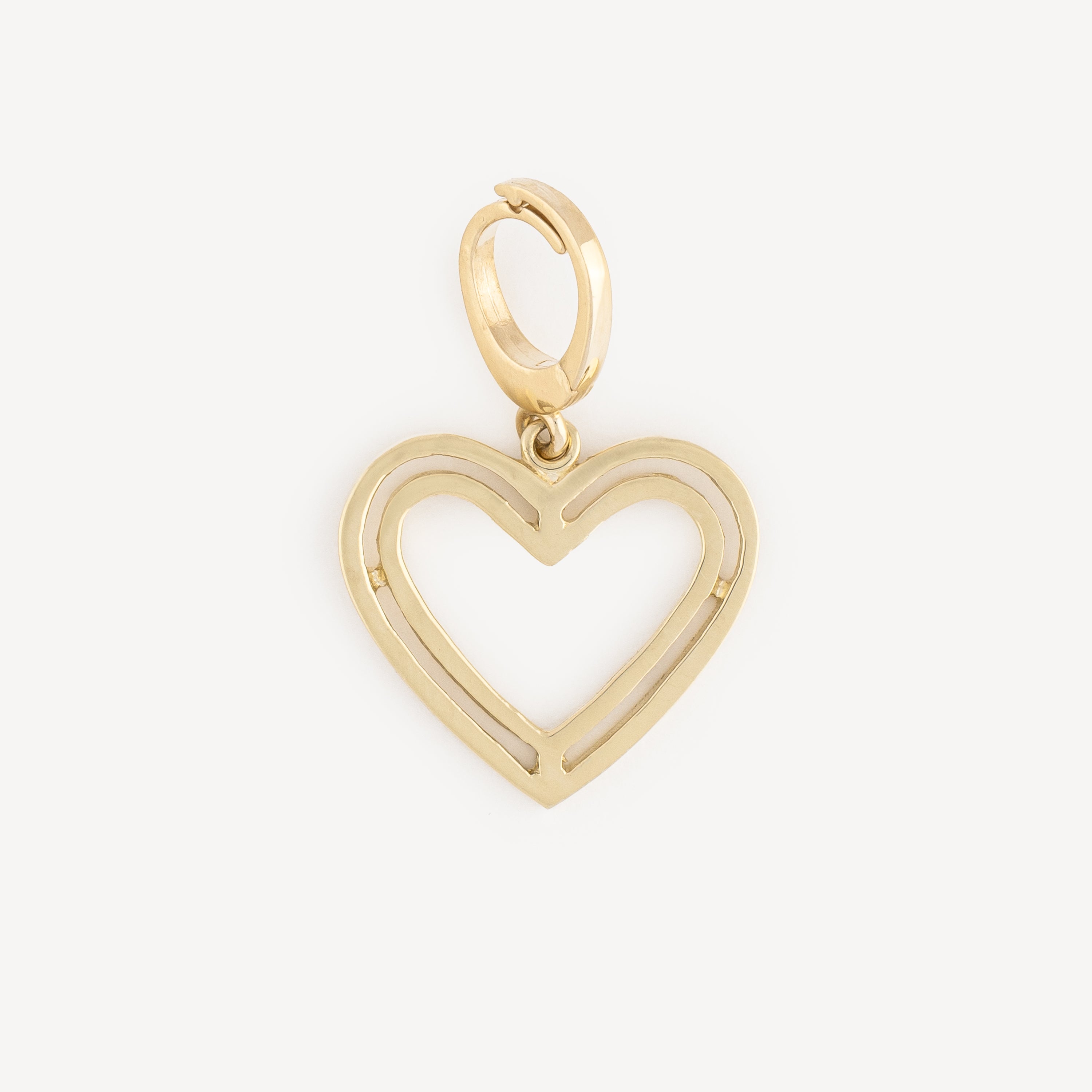 Charm Outline Heart