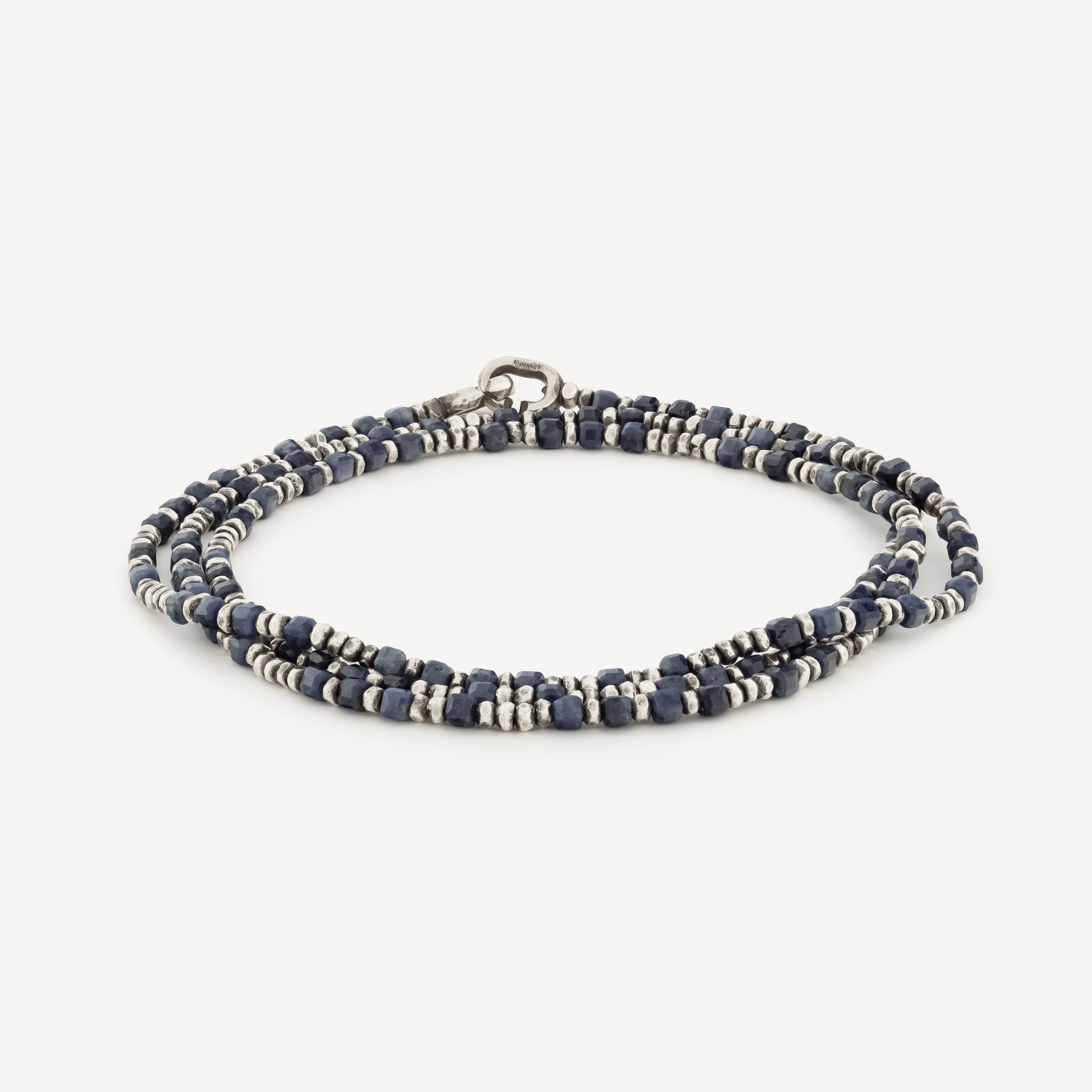 Percep Sapphire Silver Bracelet