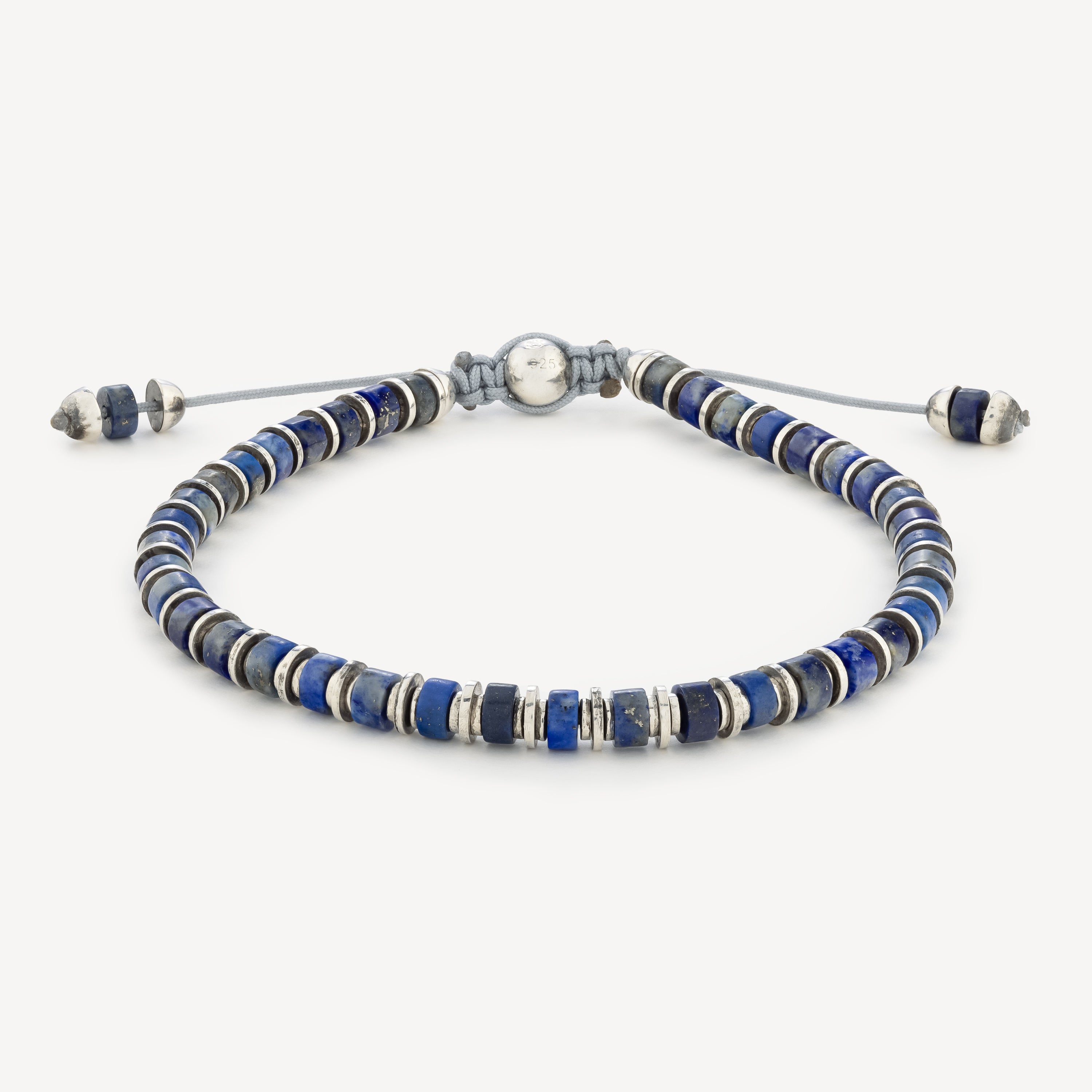 Sapet Lapis Silver Bracelet