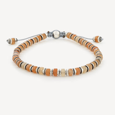 Sapet Aventurine Bracelet Orange Silver