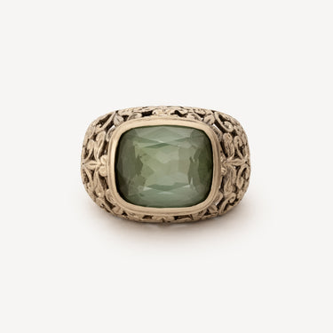 Bague Medio Moghol Or Gris