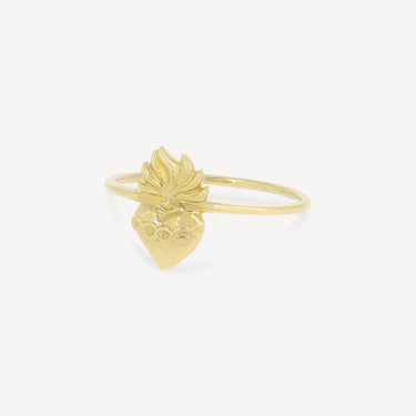 Ex Voto Heart Gold Ring