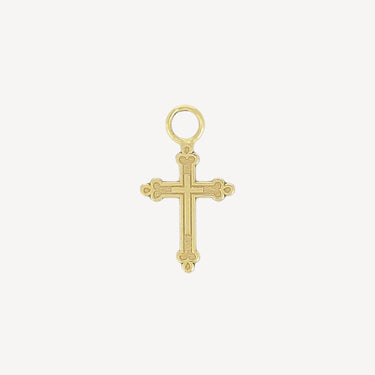 Gold Cross Charm