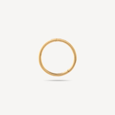 Piercing Ring 11mm Yellow Gold