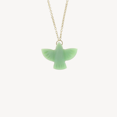 Collier Thunderbird Baby Chrysoprase