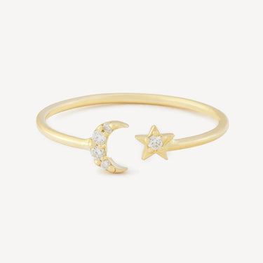 Bague Moonlight Starlight Or Jaune