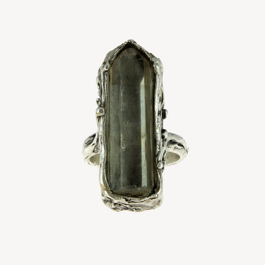 Lemurian Quartz Ring