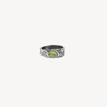 Bague Vert d'Eau