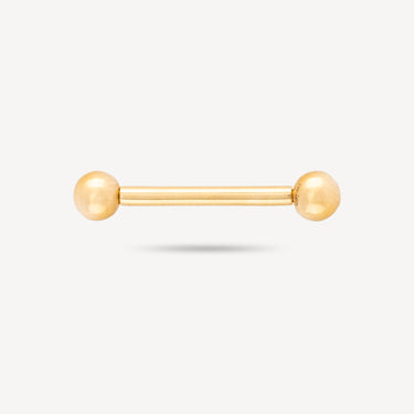 Piercing Barre 12mm Téton Or Jaune