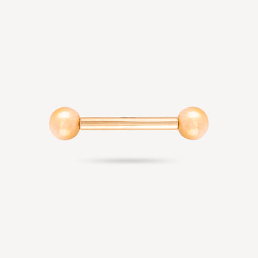 Piercing Barre 14mm Téton Or Rose