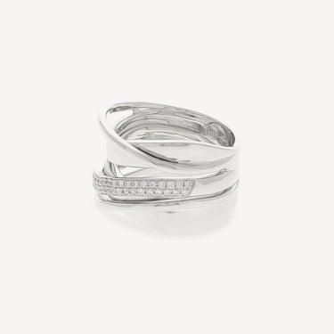 White Gold and Diamond Ring 0.35cts