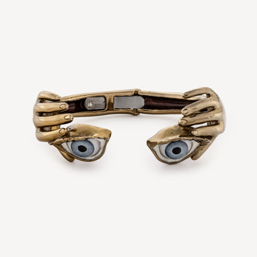 Bracelet Jonc Mains Et Yeux