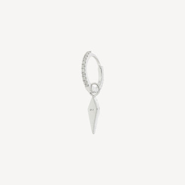 Delight and Sharp White Gold Earring