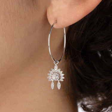 Shamane Earring White Gold Diamonds