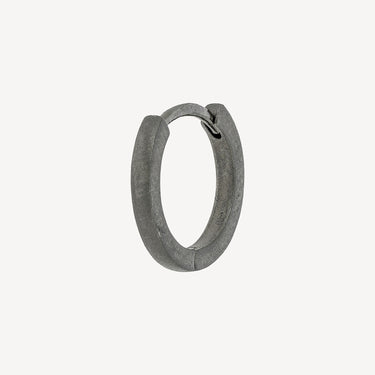 9.5mm Black Gold Matte Finish Hoop