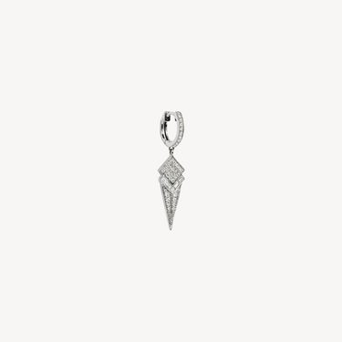 Stairway Cone Diamond Earring 