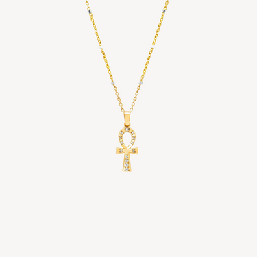 Collier Diamond Eternal Anlk Cross