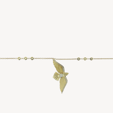 Collier Flying Bird Diamant