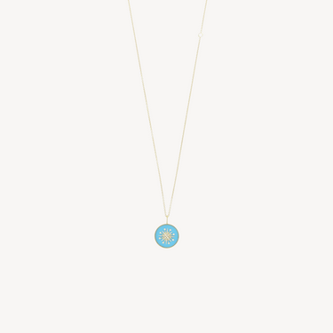 Collier Diamond Splash Turquoise