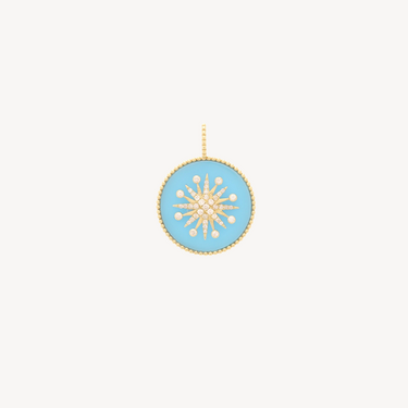 Collier Diamond Splash Turquoise