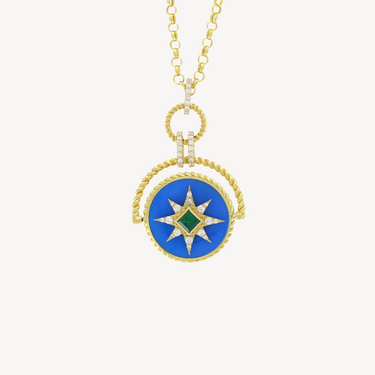 Collier Double Sided Spin Pendant