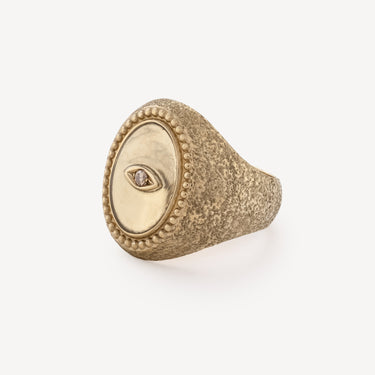 Eye Signet Ring