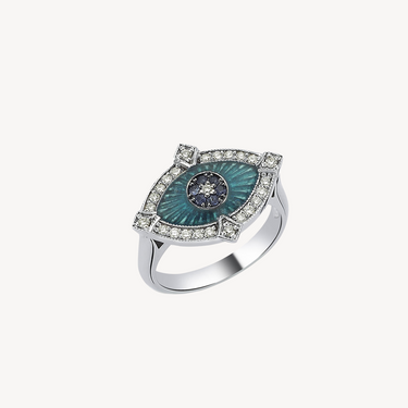 Bague Guardian Saphirs Diamant