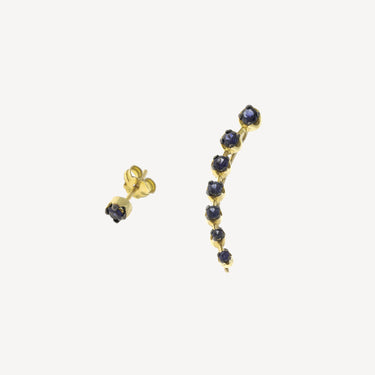 Blue Sapphire Earrings