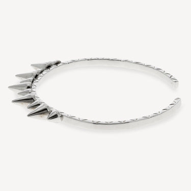 Silbernes Spike-Armband