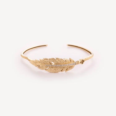 Bracelet Feather or