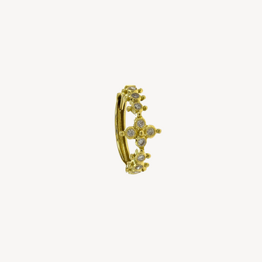 Boucle d'oreille Mini Darling Flower Or Jaune