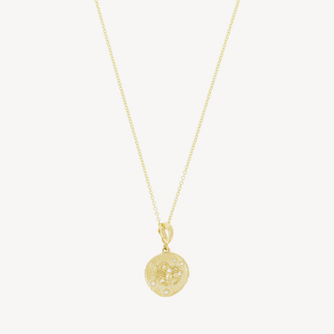 Of The Stars Scorpio Small Coin Necklace