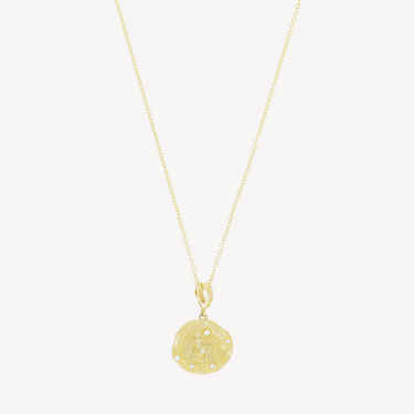 Of The Stars Virgo Small Coin Necklace