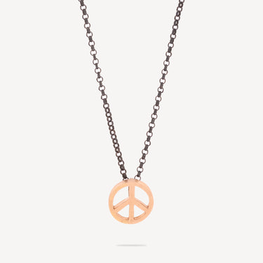 Collier Peace and Love or