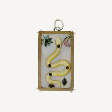 Snake Tablet Pendant