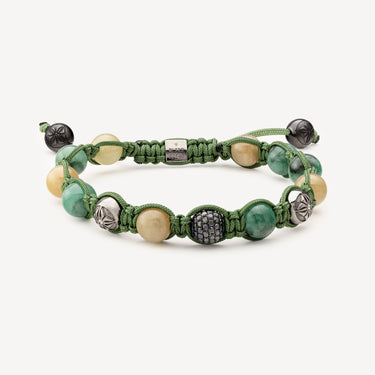 Green Bead Bracelet