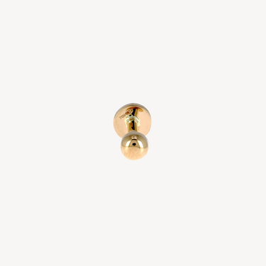 Rose Gold Ball Bullet Piercing