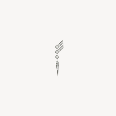 Stud Stairway Wings Diamants