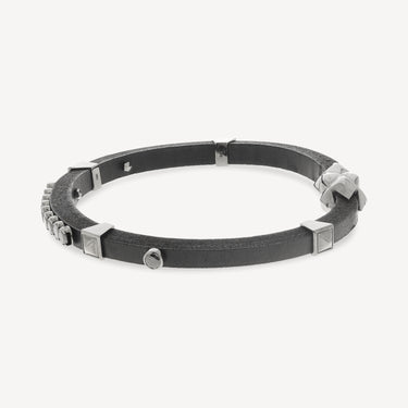 Bracelet Or Noir Diamants Noirs