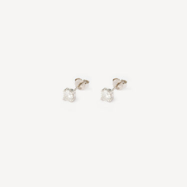 Gold and Diamond Stud Earring